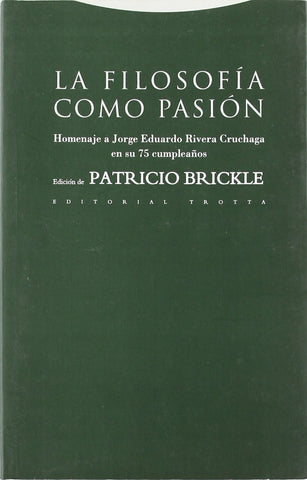 La filosofía como pasión