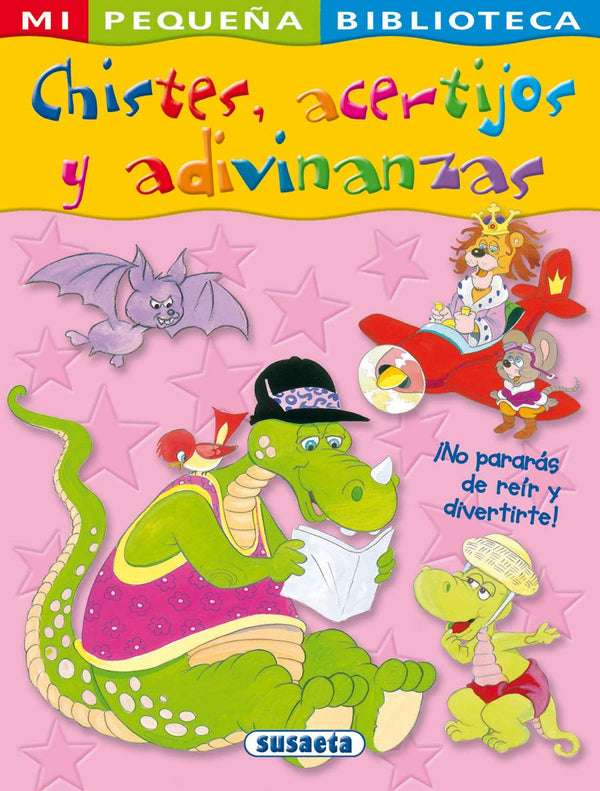 Chistes, acertijos y adivinanzas (Mi Pequena Biblioteca / My Small Library) (Spanish Edition)