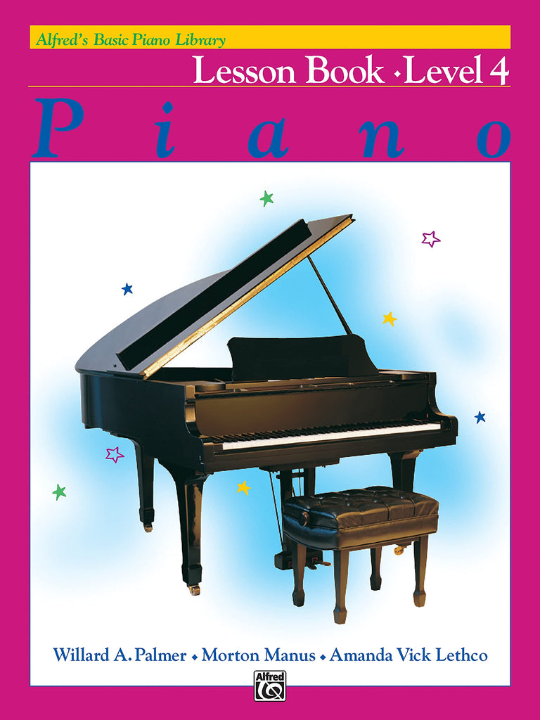 Alfred's Basic Piano Library Lesson Book, Bk 4 (Alfred's Basic Piano Library, Bk 4)