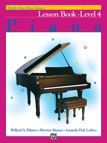 Alfred's Basic Piano Library Lesson Book, Bk 4 (Alfred's Basic Piano Library, Bk 4)