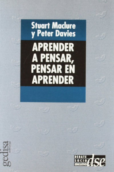 Aprender a pensar. Pensar en aprender