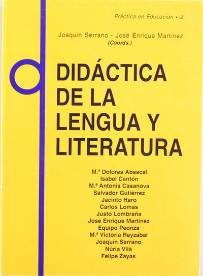 Didáctica de la lengua y la literatura