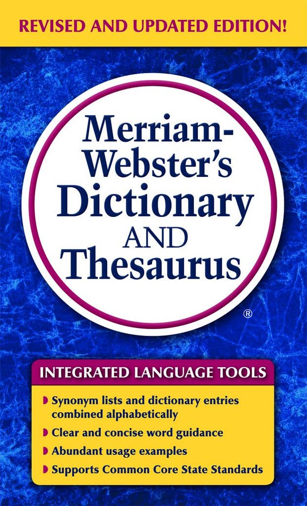 Merriam-Webster's Dictionary and Thesaurus
