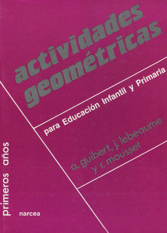 Actividades geométricas para Educación Infantil y Primaria