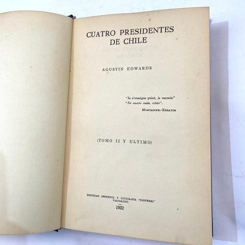 Cuatro Presidentes de Chile