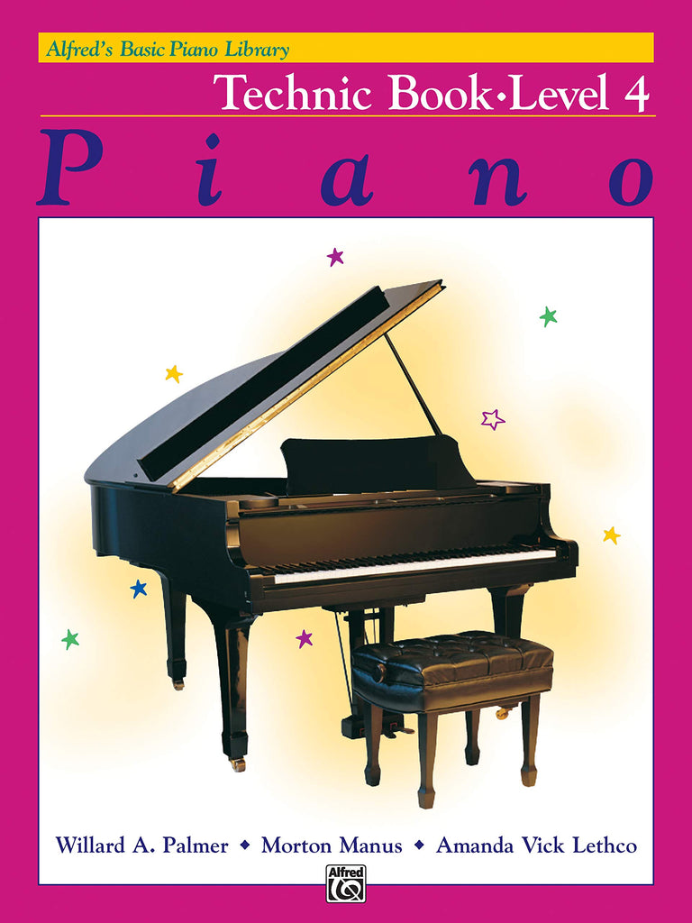 Alfred's Basic Piano Library Technic, Bk 4 (Alfred's Basic Piano Library, Bk 4)