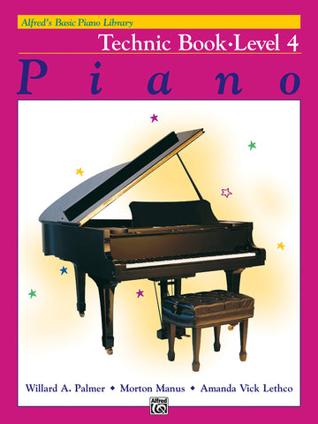 Alfred's Basic Piano Library Technic, Bk 4 (Alfred's Basic Piano Library, Bk 4)