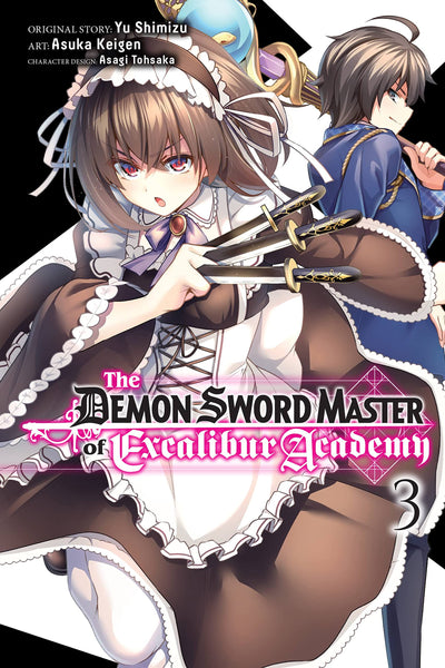 The Demon Sword Master of Excalibur Academy, Vol. 3 (manga) (Volume 3)