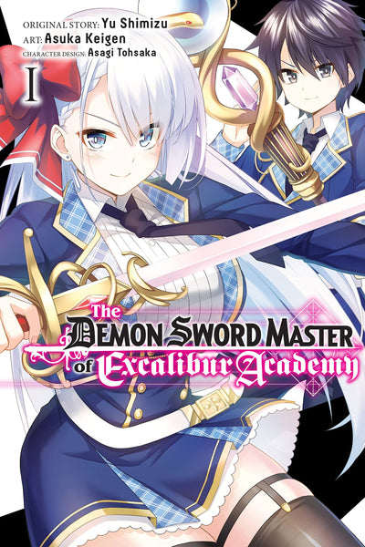 The Demon Sword Master of Excalibur Academy, Vol. 1 (manga) (Volume 1)