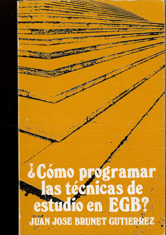 CÓMO PROGRAMAR LAS TECNICAS DE ESTUDIO EN EGB?