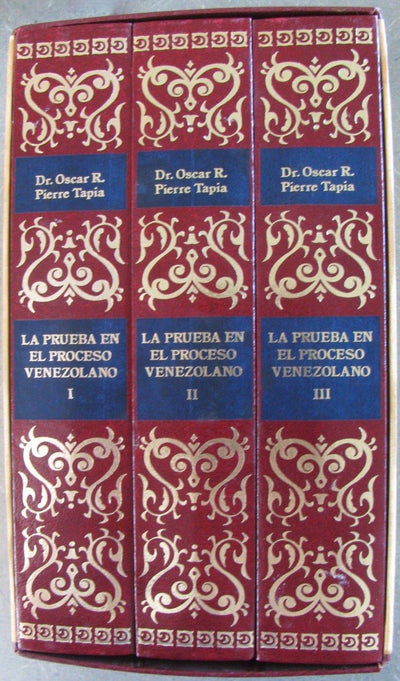 La prueba en el proceso venezolano. Doctrina, legislación y jurisprudencia