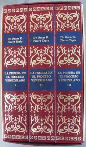 La prueba en el proceso venezolano. Doctrina, legislación y jurisprudencia