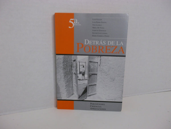 Detras de la pobreza