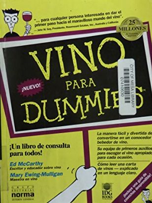 Vino Para Dummies