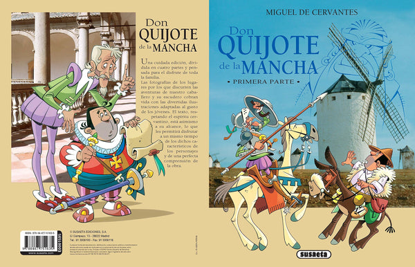 Colección Don Quijote de la Mancha (Versión infantil) (1era Parte)