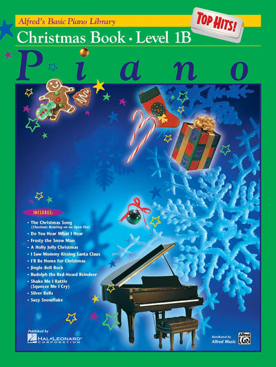 Alfred's Basic Piano Library Top Hits! Christmas, Level 1B (Alfred's Basic Piano Library, Bk 1B)