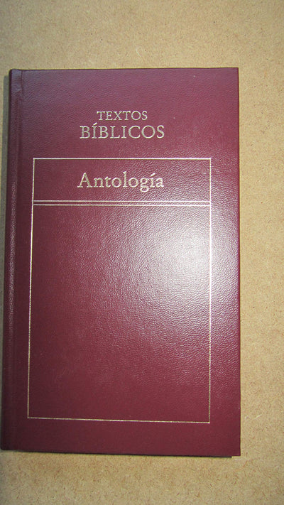 Textos bíblicos: antología
