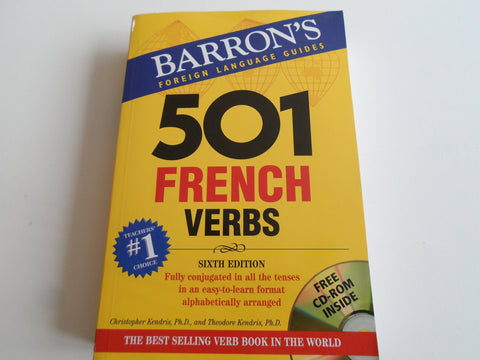 501 French Verbs (Barron's Foreign Language Guides) (French and English Edition)