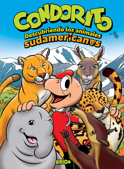 Condorito descubirendo los animales sudamericanos