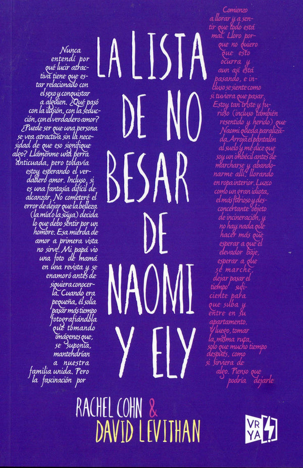 La lista de no besar de Naomi y Ely