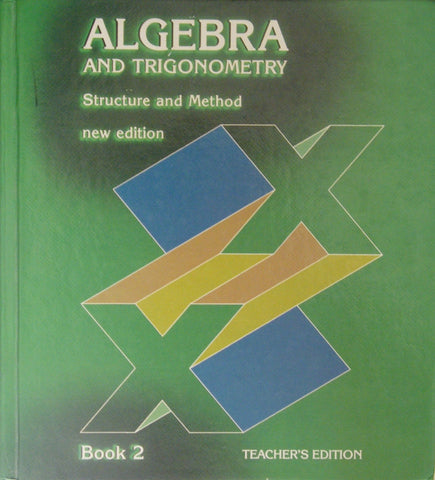 Algebra & Trigonometry Structure & Method New Edition Book 2 Teacher's Edition