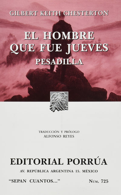El hombre que fue jueves