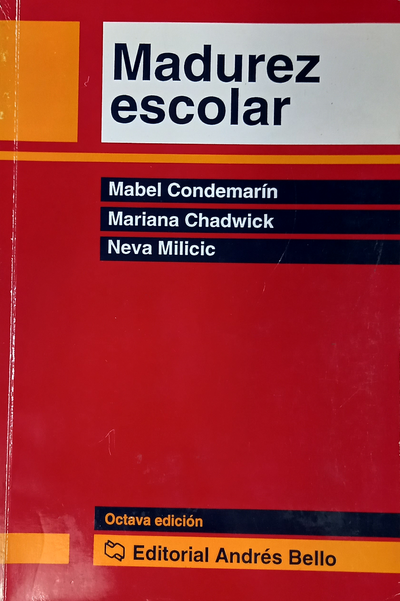 MADUREZ ESCOLAR