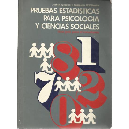Pruebas estadísticas para psicología y ciencias sociales