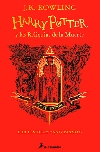 Harry Potter y las reliquias de la muerte (edición Gryffindor del 20º aniversario)