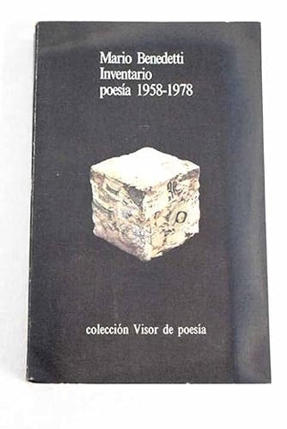 Inventario. Poesía 1958–1978