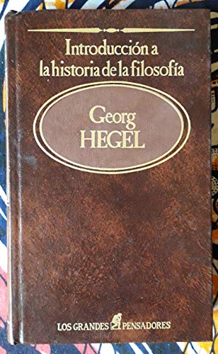 Introduccion A La Historia De La Filosofia