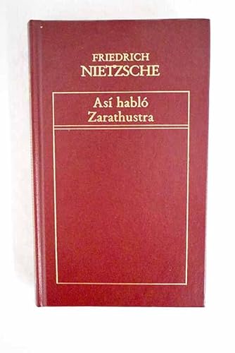 Así habló Zarathustra
