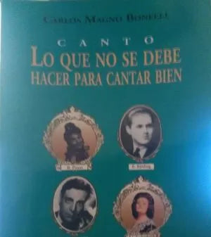 Lo que no se debe hacer para cantar bien