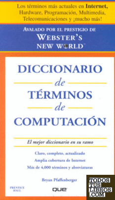 Diccionario de términos de computación