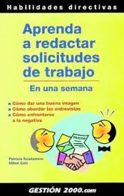 Aprenda a redactar solicitudes de trabajo en una semana