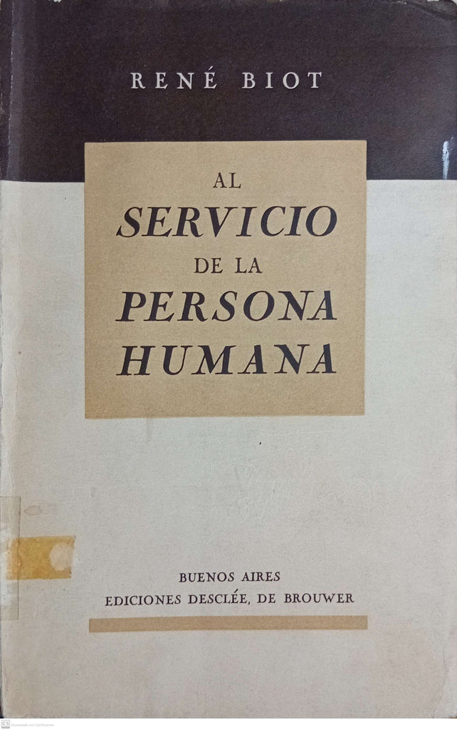 Al servicio de la persona humana