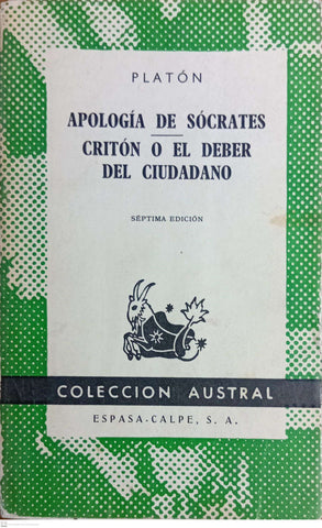 APOLOGIA DE SOCRATES - CRITON O EL DEBER DEL CIUDADANO