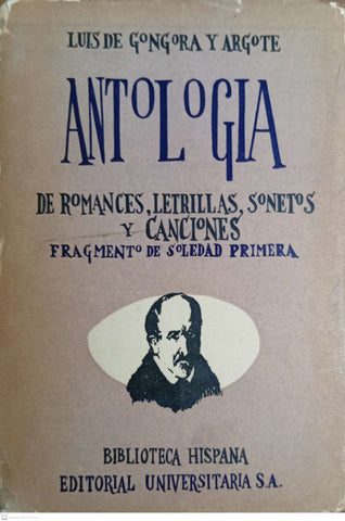 Antología de romances, letrillas, sonetos y canciones