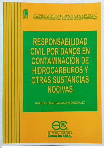 responsabilidad civil por danos en contaminacion de hidrocarburos y otras sustancias nocivas