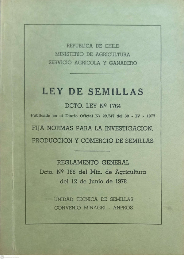 LEY SEMILLA