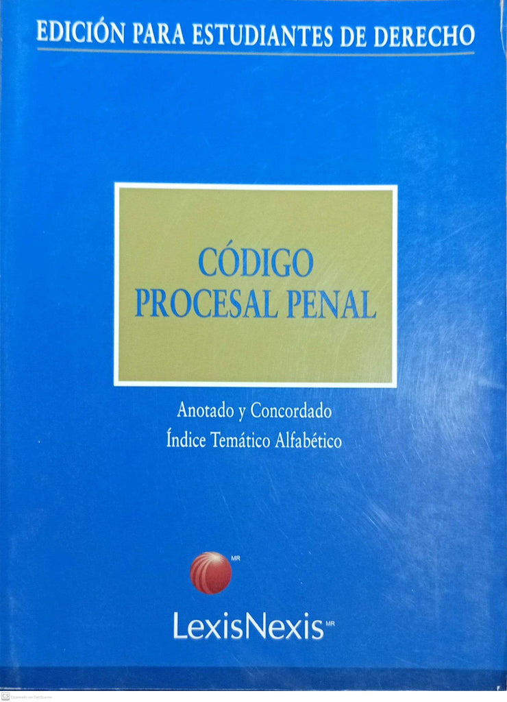 Código Procesal Civil. Anotaciones y concordancias. Indice temático. Edición para estudiantes de Derecho