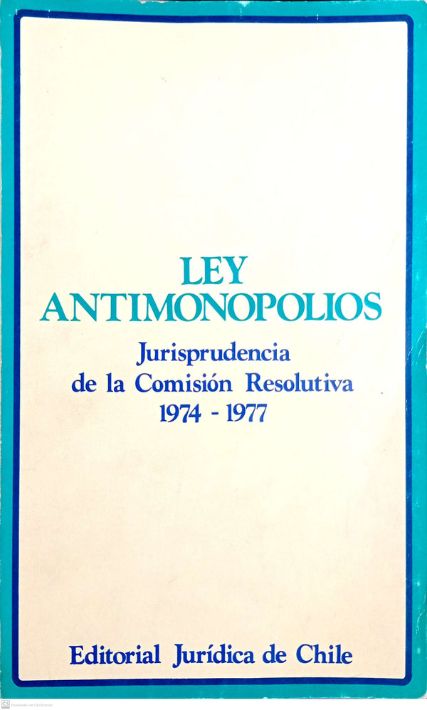 LEY ANTIMONOPOLIOS