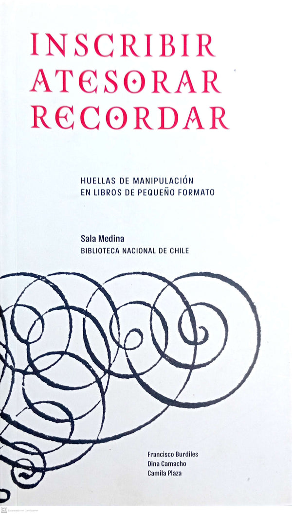 Inscribir Atesorar Recordar