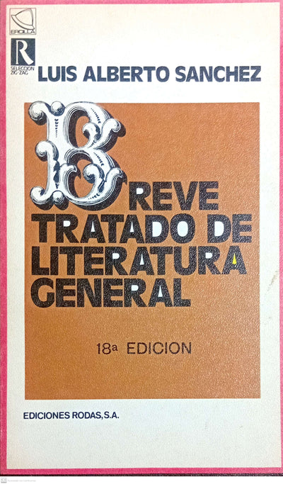 BREVE TRATADO DE LITERATURA GENERAL