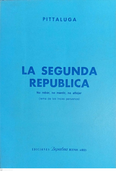 LA SEGUNDA REPUBLICA