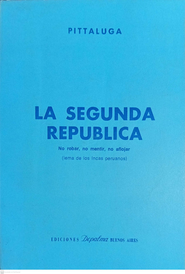 LA SEGUNDA REPUBLICA
