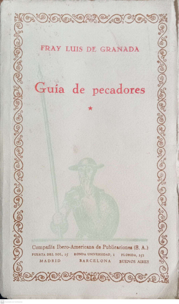 GUIA DE PECADORES