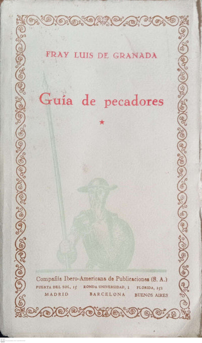 GUIA DE PECADORES