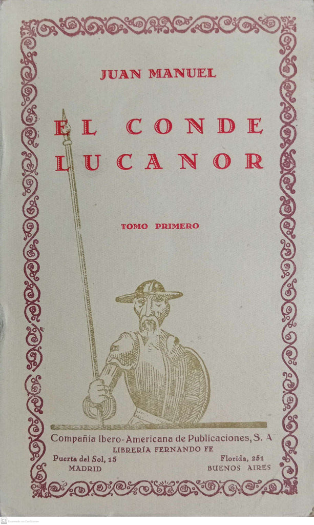 EL CONDE LUCANOR