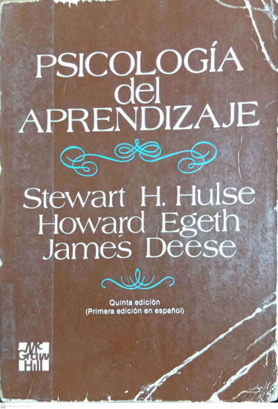 PSICOLOGIA DEL APRENDIZAJE